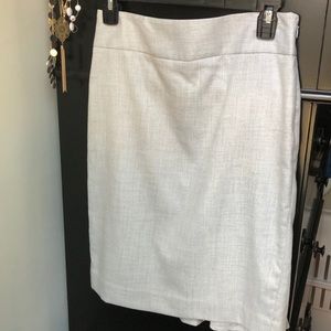 The Limited dress skirt with pleated back